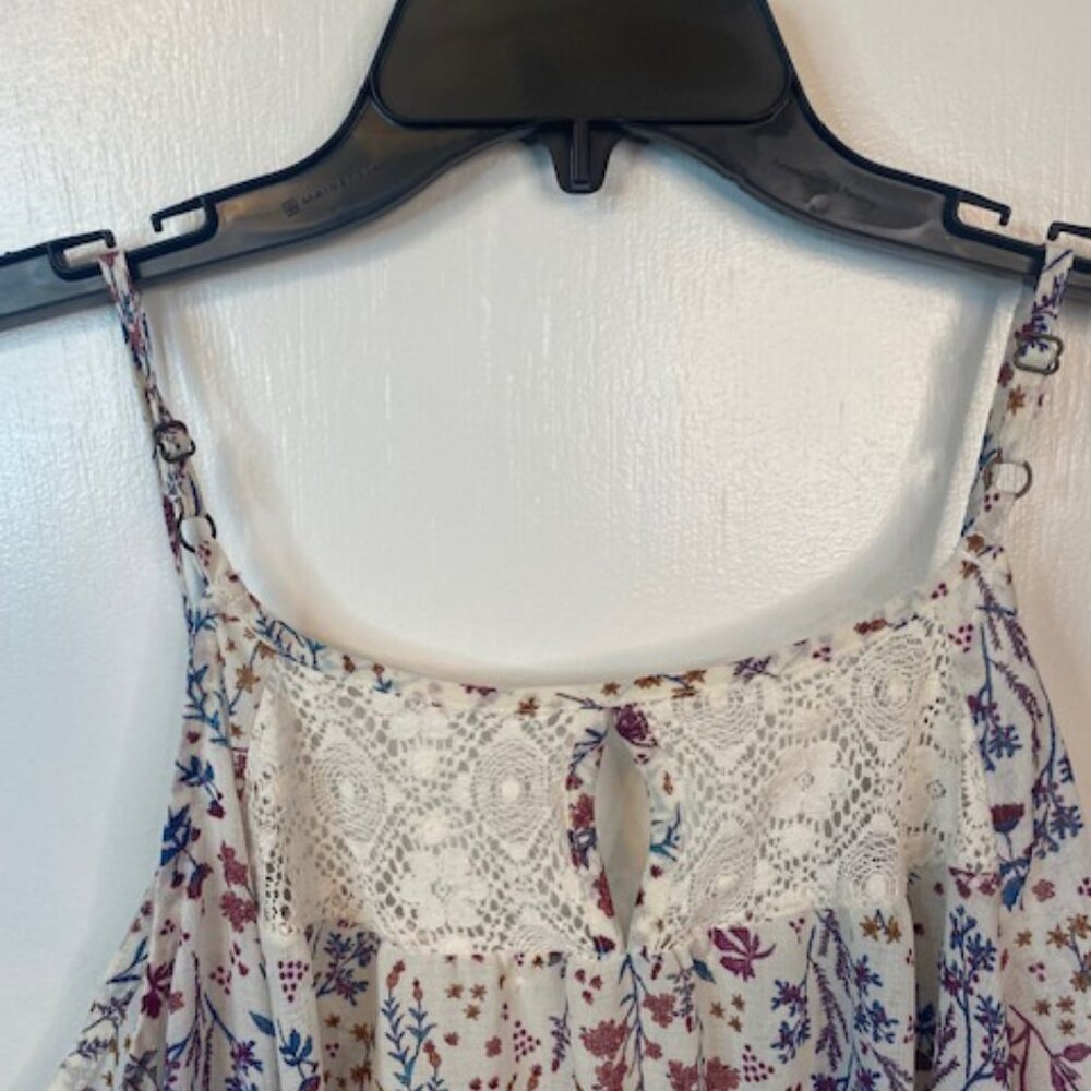 Rewind off the shoulder white red and blue blouse - Picture 10 of 13
